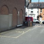 Blue Badge parking space next to Bushey Museum.