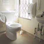 First floor toilet at Bushey Museum.