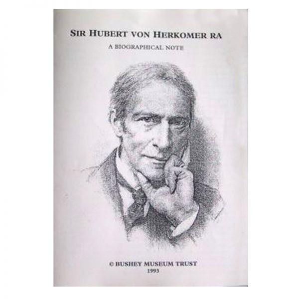 A leaflet called Sir Hubert von Herkomer R A.
