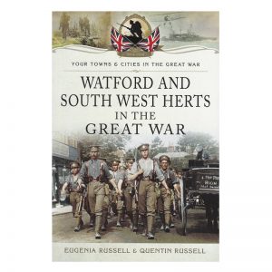 A book titled 'Watford and South west Herts in the Great War'.