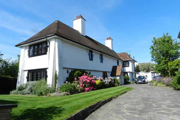 A local Arts and Crafts house in Bushey.