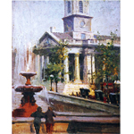 A picture of St Martins in the Fields by Frank Gascoigne Heath 