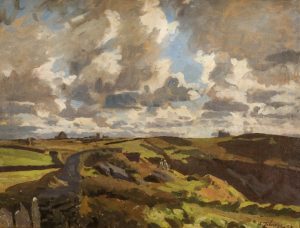 'Before the Storm, Tintagel, Cornwall' by Algernon Mayow Talmage, 1922