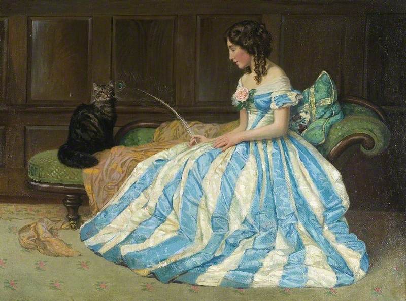 'Teasing' by Albert Ranney Chewett