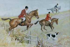 'Hunting, Racing' by Mabel Gear