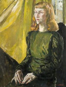 The Green Dress by Ethel Gabain