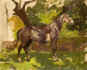 Grey Horse by Algernon Talmage