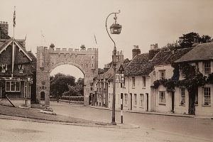 Coronation Arch Bushey 1953